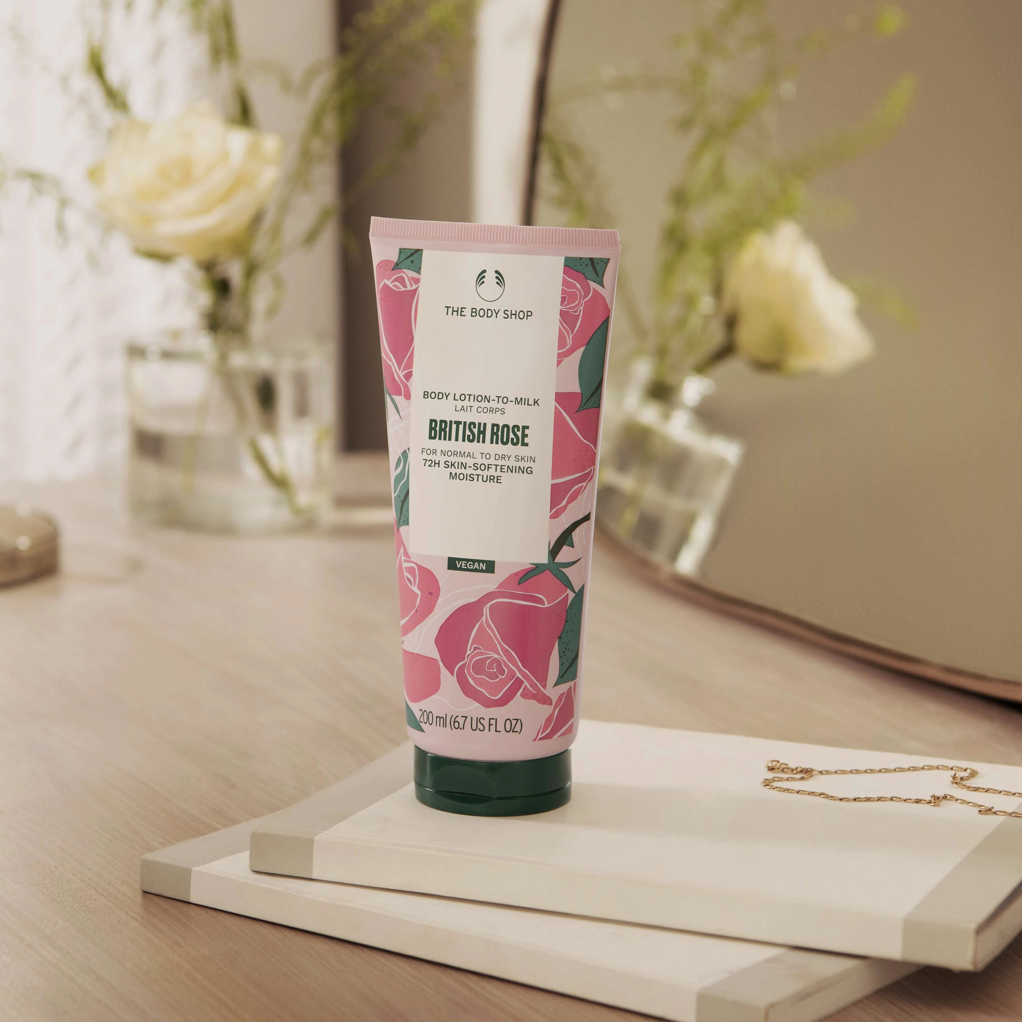 British Rose Body Lotion-to-Milk - Image 5